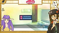 Succubus deepthroats monster cock in sweet dreams part eight.