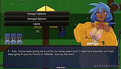 Babe With Silver Hair Has Sex In Anime Cosplay Hentai Game Part 4