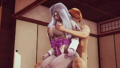 i watch young kaguya hentai anime naruto l 3d animation and get so horny