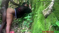 bbw patricia feels intense pleasure banging teen on roadside