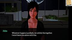 Family story unfolds with small tits in anime style