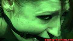 Redhead In Domination Scene Gets Bent Over Roughly