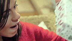 Step Mom Nekane Teaches Leanna Sweet Christmas Surprise