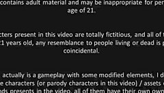 tv woman in a bikini gets stuck under bed, craving wild action