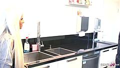 Tight Tini forced to fuck by boss at work.