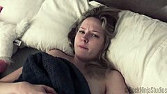 Step sister caught masturbating with step mom's toys by step brother