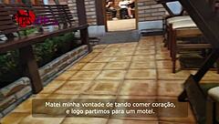 Casada gostosa com fí no motel levou pica no cu e na buceta sem camisinha na frente do corno do marido - cristina almeida motel 2 parte 2 2