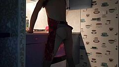 Jasper Prepares A Meal In The Kitchen