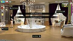 Naked girls intensely training in fashion business hentai game