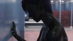 projekt passion alien babe fingers herself in shower