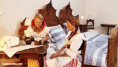 antique oral sensual lesbian scene by sapphix