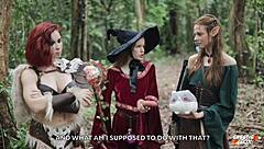 D&D Little 18+ Big Porn Adventure With Redhead In Intense Face Fucking