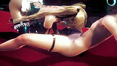 i suck mizu's big cock in yaoi femboy bareback game