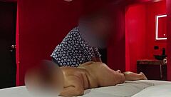 Oiled Massage On Naked Mexican BBW With Big Ass And Vulgar Talk