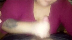 Cute BBW Sucks Cock in POV