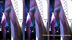 Mature Alejandro Mistral Shows Bulge In Tight Nylon Underwear In Usa Homemade Gay Fetish Video