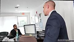 Naked big dick porn features free gay sex in first time working scenario.