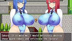 investigating brothel for bandits, but my friends disappear - ntr police ruri & sakura part 3.