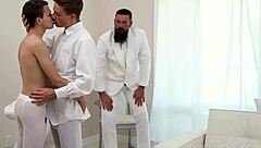 gay teen 18+ experiences first blowjob with elders in movietures.