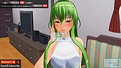 Uncensored Anime Code Geass CC Anal Attacking Lelouch in 3D Cartoon Game