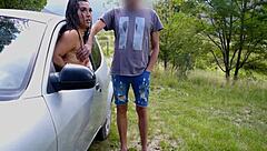 Wife Fucks Stranger in Public Park for Dogging