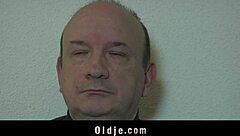 Slutty Nurse Checking Old Penis In Blowjob Doggy Fuck Cum Swallowing