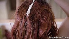 nice lesbian teens kiss and lick each other's pussies in intimate session