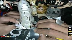 its time to finish painting the little grey alien with my dildo