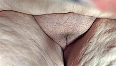 Maid in mini dress flashes big fat ass for kicks