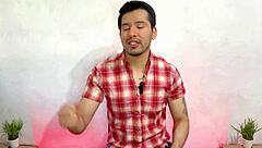 Straight Buddy Lets Gay Friend Suck His 23cm Monster Cock