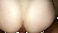 White girlfriend fucks bbc doggystyle while sharing with friend