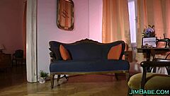 teen brit rides old dude in stockings