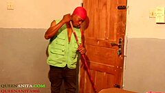 Cleaning Lady's Heart Races as Master Fucks Her BBW Body