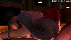 The power of three redhead 3some with big black cocks