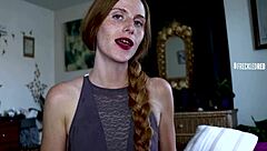 Pretty Girl Next Door Instructs Amateur To Cum For Her