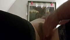 S�ance pour esclave sa with bondage and masturbation