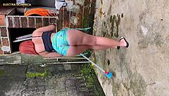 I Hired This Latina with a Big Ass Who Wanted to Suck My Dick!