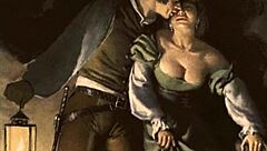 Vintage Erotic Illustration with Retro Anime Charm