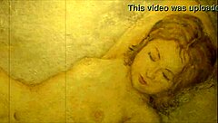 Vintage Erotic Illustration with Retro Anime Charm