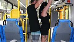 Why rub your dick on my big ass in public?