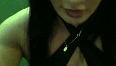 Intense doggystyle creampie in car