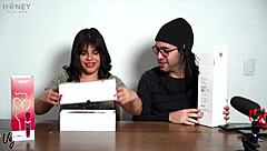 This Is Like A Blender For The Cock Review Of Hayden From Honey Play Box, Latina Teasing With Toys.