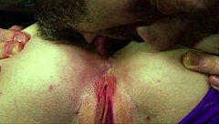 Tiny Girl in Lingerie Handles Huge Cock with Deepthroat and Cumshot