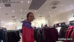 Seductive Czech Kitten Shagged in POV After Shopping Centre Tease