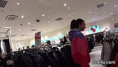 Seductive Czech Kitten Shagged in POV After Shopping Centre Tease
