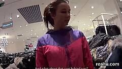 Seductive Czech Kitten Shagged in POV After Shopping Centre Tease