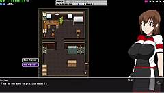 big ass hentai girl flashes while riding public