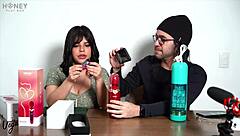 This Is Like A Blender For The Cock Review Of Hayden From Honey Play Box, Latina Teasing With Toys.