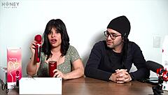 This Is Like A Blender For The Cock Review Of Hayden From Honey Play Box, Latina Teasing With Toys.