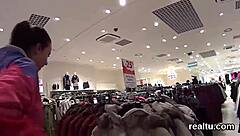 Seductive Czech Kitten Shagged in POV After Shopping Centre Tease